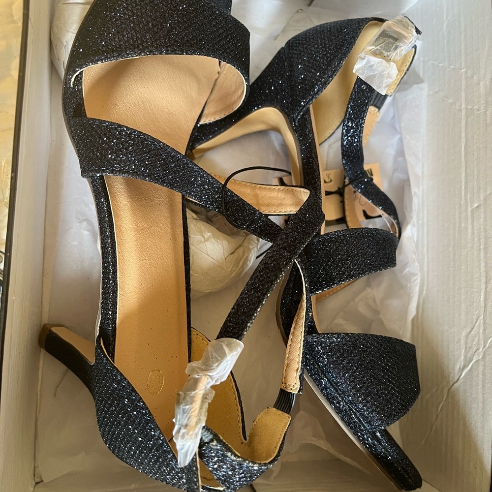 Navy Blue Dress shoe - Picture 4 of 7
